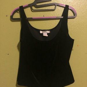 Velvet tank top